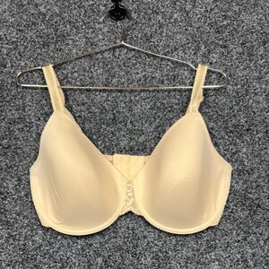 Wacoal Basic Beauty Full Figure Underwire Bra 36DDD Beige Seamless T-Shirt Bra